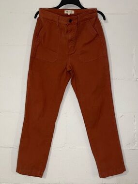 Madewell Rust Orange Men's Casual Chinos